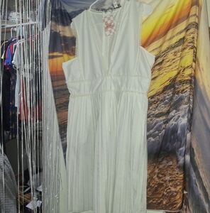 Elegant White Walter Baker Boho Dress